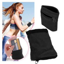 Load image into Gallery viewer, Muñequera con bolsillo monedero - Ozerty