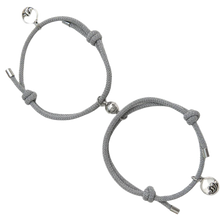 Load image into Gallery viewer, Set of 2 magnetic bracelets for couples