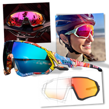 Load image into Gallery viewer, Gafas de sol polarizadas para ciclistas - Ozerty