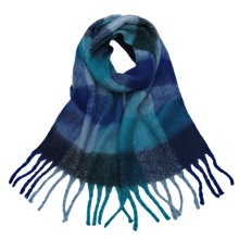 Load image into Gallery viewer, Women's plaid winter scarf