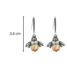 Load image into Gallery viewer, Pendientes en forma de abeja - Ozerty