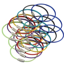 Load image into Gallery viewer, Flexible wire keychain pack