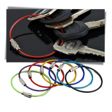 Load image into Gallery viewer, Paquete de llaveros de alambre flexible - Ozerty