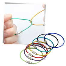 Load image into Gallery viewer, Paquete de llaveros de alambre flexible - Ozerty