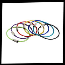 Load image into Gallery viewer, Paquete de llaveros de alambre flexible - Ozerty