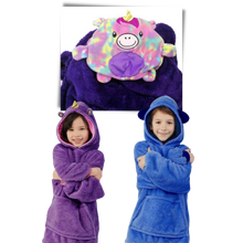 Load image into Gallery viewer, Peluche plegable con capucha 2 en 1 - Ozerty