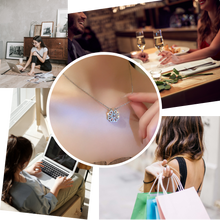 Load image into Gallery viewer, Collar de cuatro hojas en forma de corazón - Ozerty