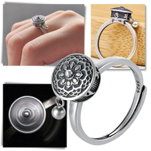 Load image into Gallery viewer, Anillo de mantra budista giratorio para mujer - Ozerty