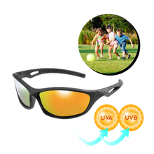 Load image into Gallery viewer, Gafas de sol deportivas polarizadas para niños con correa - Ozerty