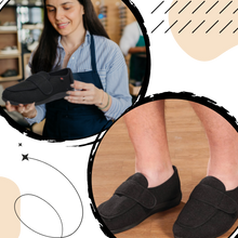Load image into Gallery viewer, Zapatillas ortopédicas ajustables para diabéticos
- Ozerty