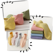 Load image into Gallery viewer, Calcetines tobilleros transpirables de algodón
- Ozerty