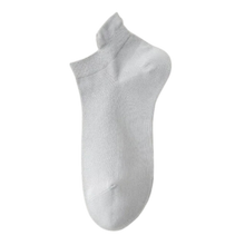 Load image into Gallery viewer, Calcetines tobilleros transpirables de algodón
-Gris claro/EU35-40/UK4-6/US5-7 - Ozerty