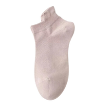 Load image into Gallery viewer, Calcetines tobilleros transpirables de algodón
-Rosa claro/EU35-40/UK4-6/US5-7 - Ozerty