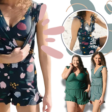 Load image into Gallery viewer, Mono de baño con sujetador incorporado - Ozerty