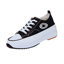 Load image into Gallery viewer, Sneakers de tela antideslizantes y con plataforma
-Negro/EU35/US5/UK2Negro/EU36/US6/UK3Negro/EU37/US6.5/UK4Negro/EU38/US7.5/UK5Negro/EU39/US8.5/UK6Negro/EU40/US9/UK7Negro/EU41/US9.5/UK8Negro/EU42/US10/UK9 - Ozerty