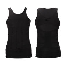 Load image into Gallery viewer, Discreta faja reductora para hombre -Negro/SNegro/MNegro/LNegro/XLNegro/XXL - Ozerty