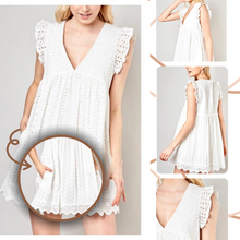 Load image into Gallery viewer, Elegante vestido de bordado inglés
- Ozerty