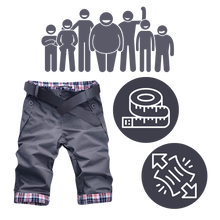 Load image into Gallery viewer, Pantalones cortos estilo cargo elegante para hombre
- Ozerty