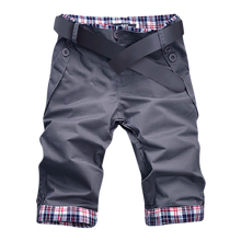 Load image into Gallery viewer, Pantalones cortos estilo cargo elegante para hombre
-Gris/MGris/LGris/XLGris/XXLGris/3XL - Ozerty