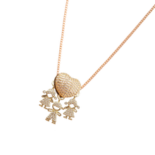 Load image into Gallery viewer, Elegante collar para madres
-2 Niñas 1 Niño - Ozerty