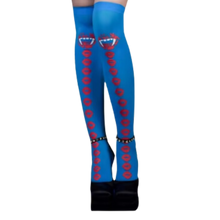 Load image into Gallery viewer, Calcetines de compresión para Halloween -Piernas embrujadas - Ozerty