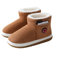 Load image into Gallery viewer, Zapatillas de algodón con calefacción mediante grafeno -Café - Ozerty