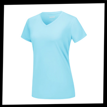 Load image into Gallery viewer, Camiseta de refrigeración instantánea para mujer con cuello de pico
- Ozerty