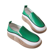 Load image into Gallery viewer, Mocasines ligeros con plataforma blanda
-Verde/EU35/US5/UK2.5Verde/EU36/US6/UK3Verde/EU37/US6.5/UK4Verde/EU38/US7.5/UK5Verde/EU39/US8.5/UK6Verde/EU40/US9/UK6.5 - Ozerty