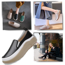 Load image into Gallery viewer, Mocasines ligeros con plataforma blanda
- Ozerty