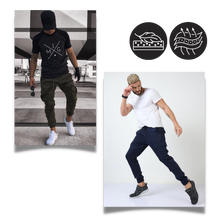 Load image into Gallery viewer, Pantalones cargo Slim Fit para hombre
- Ozerty