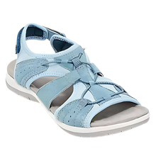 Load image into Gallery viewer, Sandalias antideslizantes con soporte ortopédico -Azul claro - Ozerty