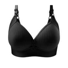 Load image into Gallery viewer, Sujetador push-up de talla grande sin aros
-Negro/SNegro/MNegro/LNegro/XLNegro/XXL - Ozerty