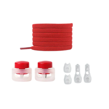 Load image into Gallery viewer, Modernos topes para cordones
-Rosa Rojo - Ozerty