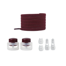 Load image into Gallery viewer, Modernos topes para cordones
-Vino tinto - Ozerty