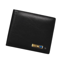 Load image into Gallery viewer, Elegante y sofisticada cartera de piel
-Negro - Ozerty