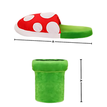 Load image into Gallery viewer, Zapatillas con forma de planta carnívora de Mario Bros
- Ozerty