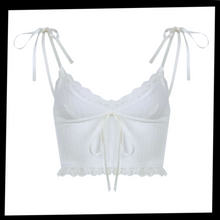 Load image into Gallery viewer, Top de encaje suave y elegante
- Ozerty