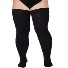 Load image into Gallery viewer, Medias musleras gruesas para mujer -Negro - Ozerty