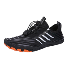 Load image into Gallery viewer, Zapatillas ortopédicas y ultrafinas Barefoot
-Negro naranja/EU36/US4/UK3.5Negro naranja/EU37/US5/UK4Negro naranja/EU38/US5.5/UK5Negro naranja/EU39/US6/UK5.5Negro naranja/EU40/US7/UK6.5Negro naranja/EU41/US8/UK7Negro naranja/EU42/US9/UK8Negro naranja/EU43/US10/UK9Negro naranja/EU44/US11/UK9.5Negro naranja/EU45/US10.5/UK10 - Ozerty