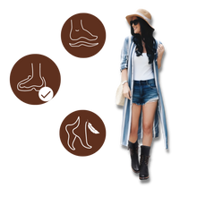 Cargar imagen en el visor de la galería, Botines vintage de cuero PU
- Ozerty