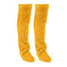 Load image into Gallery viewer, Calcetines calentadores de tiro alto -Amarillo - Ozerty