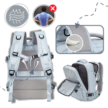 Load image into Gallery viewer, Mochila de viaje impermeable con carga USB
- Ozerty