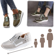 Load image into Gallery viewer, Zapatillas con cuña y cristales strass
- Ozerty